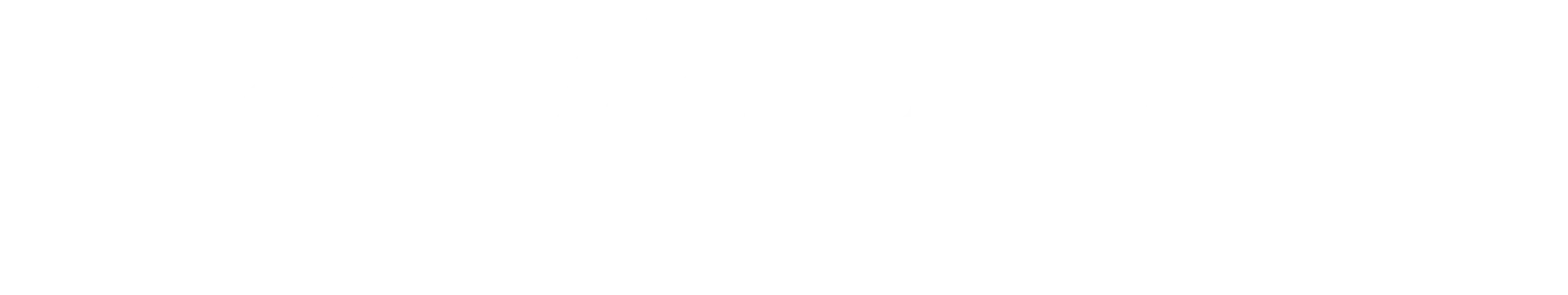 White logo with the text 