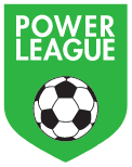 A green shield-shaped logo with the words 