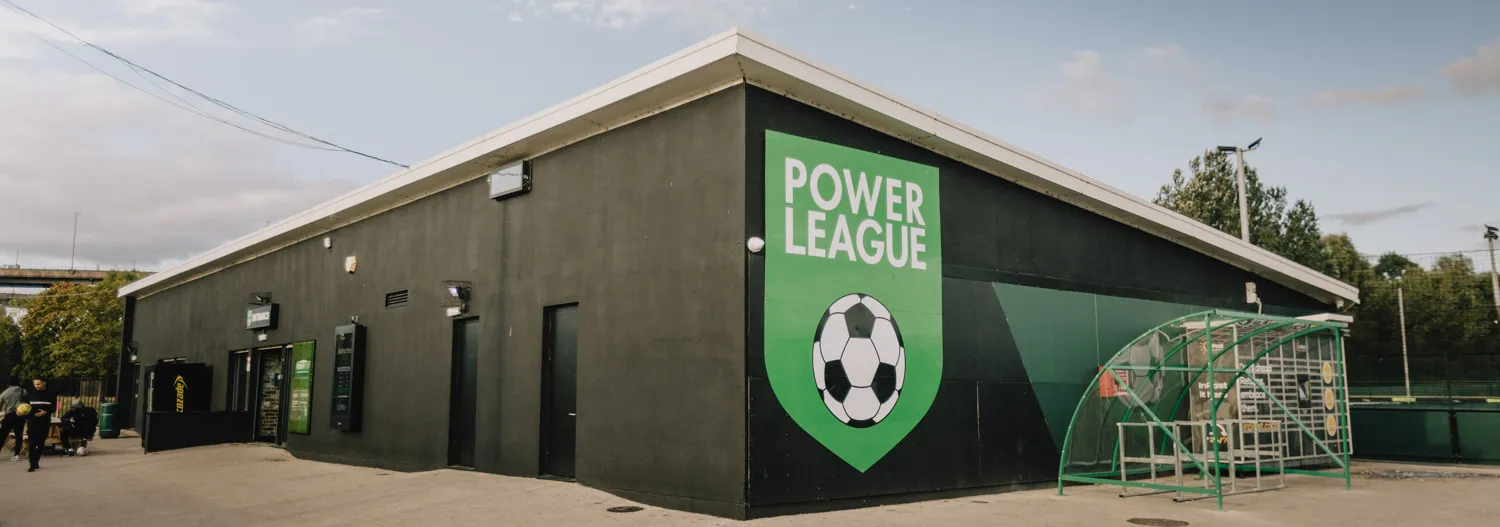 Outside of a Powerleague Club