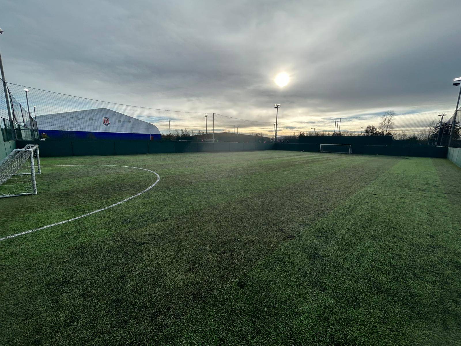 Stoke Trentham Lakes pitch